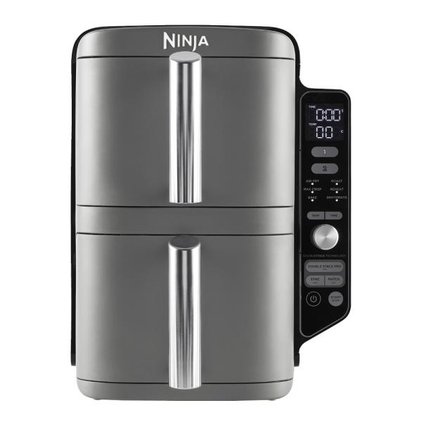 Ninja airfryer med to etasjer og fire nivåer, 9,5 liter