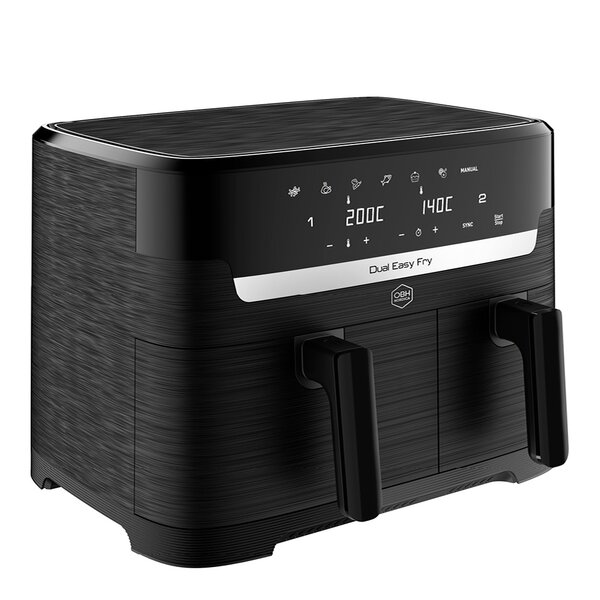 OBH Nordica airfryer med to skuffer i ulik størrelse