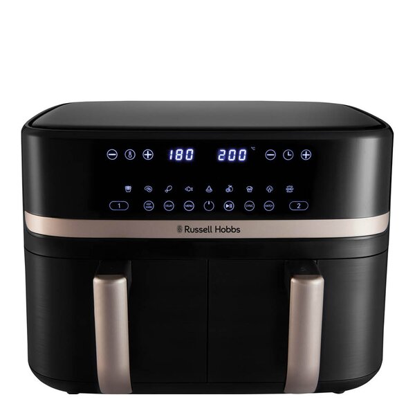 Russell Hobbs airfryer med to separate kurver på 4,5 liter hver
