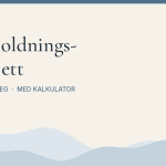 Husholdningsbudsjett: slik setter du opp et budsjett som holder (med kalkulator)